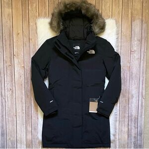The North Face Women’s Arctic Parka Black Waterproof Coat
